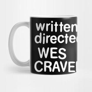 Written and directed by Wes Craven Mug